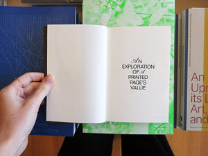 Millie Corbett – An Exploration of a Printed Page's Value