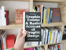 Load image into Gallery viewer, Nick Deakin &amp; James Dyer – Graphic Events: A Realist Account of Graphic Design