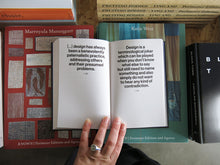 Load image into Gallery viewer, What was design? Declarations and definitions from a century of creative quest