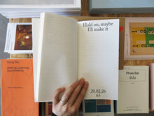 Load image into Gallery viewer, Ingrid Picanyol – To design is also getting on a bus, gazing out the window and thinking on the move: Notes on Design, Time, and Attention