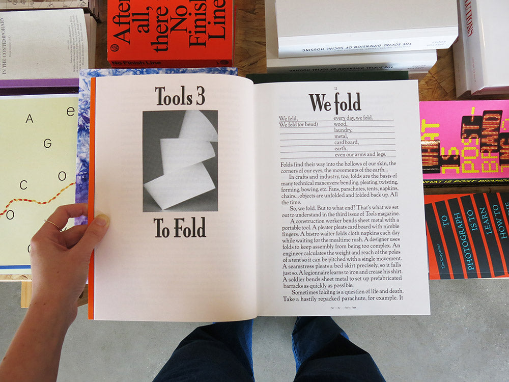 Tools #03: to Fold – Perimeter Books