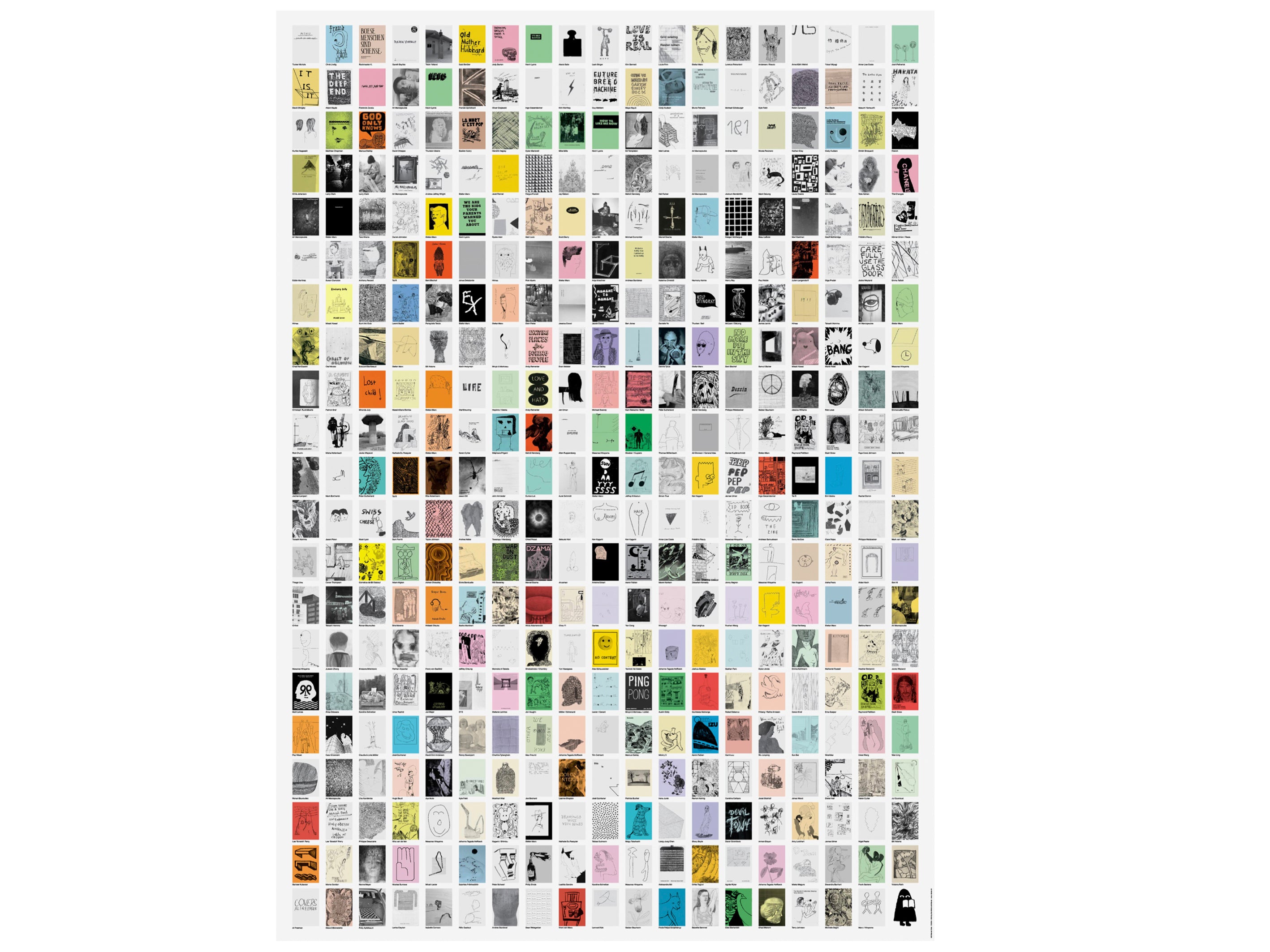 Nieves Zines Poster, Various Artists – Perimeter Books