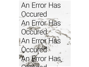 Fundraising Edition: Rohan Hutchinson – An error has occurred (Perimeter Editions 032)