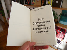Load image into Gallery viewer, Aaron Levy and William Menking - Four Conversations on the Architecture of Discourse