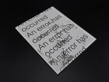 Load image into Gallery viewer, Rohan Hutchinson – An error has occurred (Special Edition with Signed Prints)