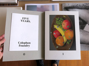 Colophon Foundry - FIVE YEARS