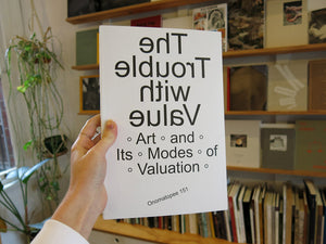 The Trouble with Value: Art and Its Modes of Valuation