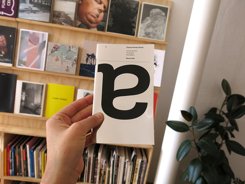 Experimental Jetset - Automatically Arranged Alphabets