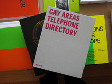 Load image into Gallery viewer, Gay Areas Telephone Directory