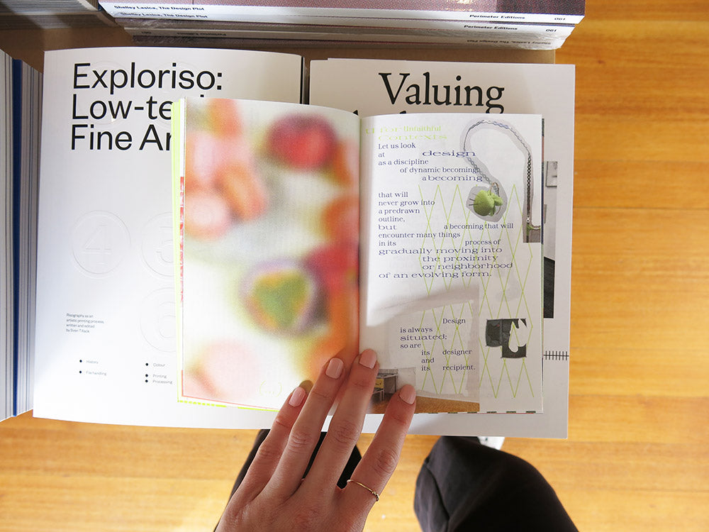 Glossary of Undisciplined Design – Perimeter Books