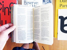 Load image into Gallery viewer, Statement And Counter-statement: Notes On Experimental Jetset New Ed. With: Automatically Arranged Alphabets Zine
