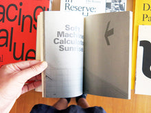 Load image into Gallery viewer, Statement And Counter-statement: Notes On Experimental Jetset New Ed. With: Automatically Arranged Alphabets Zine