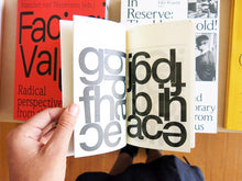 Load image into Gallery viewer, Statement And Counter-statement: Notes On Experimental Jetset New Ed. With: Automatically Arranged Alphabets Zine