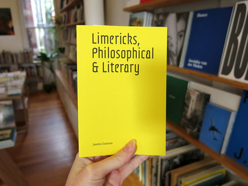 Justin Clemens – Limericks, Philosophical & Literary