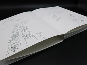 Saul Steinberg - 4 Leporellos: The Line / Types of Architecture / Shores of the Mediterranean / Cities of Italy (Rare)