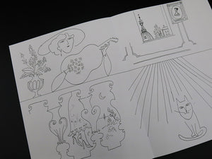 Saul Steinberg - 4 Leporellos: The Line / Types of Architecture / Shores of the Mediterranean / Cities of Italy (Rare)
