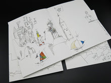 Load image into Gallery viewer, Saul Steinberg - 4 Leporellos: The Line / Types of Architecture / Shores of the Mediterranean / Cities of Italy (Rare)