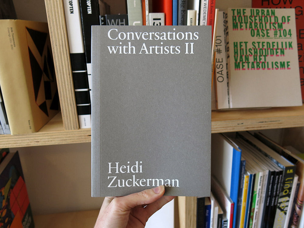 Heidi Zuckerman – Conversations with Artists II