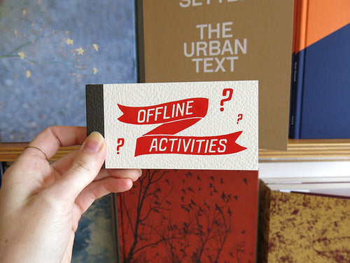 Tamara Shopsin & Jason Fulford – OFFLINE ACTIVITES