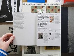 ROMA Publications #1–425 at Sitterwerk, St. Gallen