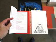 Load image into Gallery viewer, Pier Paolo Pasolini – Writing on Burning Paper