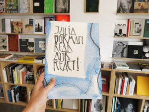 Julia Gorman – Read and React!