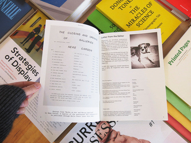 Subway Magazine Issue 1 – Perimeter Books