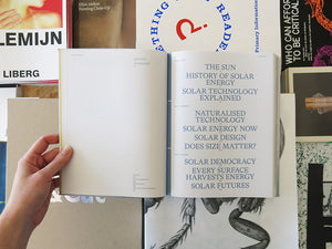 PRE-ORDER: Marjan van Aubel – Solar Futures: How to Design a Post-Fossil World with the Sun