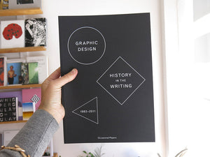 Graphic Design: History In The Writing 1983-2011