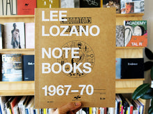 Load image into Gallery viewer, Lee Lozano – Notebooks 1967-70
