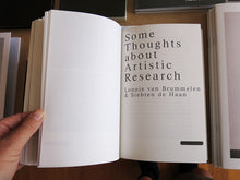 Load image into Gallery viewer, See It Again, Say It Again: The Artist as Researcher
