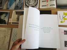 Load image into Gallery viewer, Félicia Atkinson - A book stands un-open, like a silent and neat empty bed