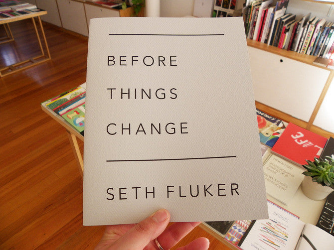 Seth Fluker - Before Things Change